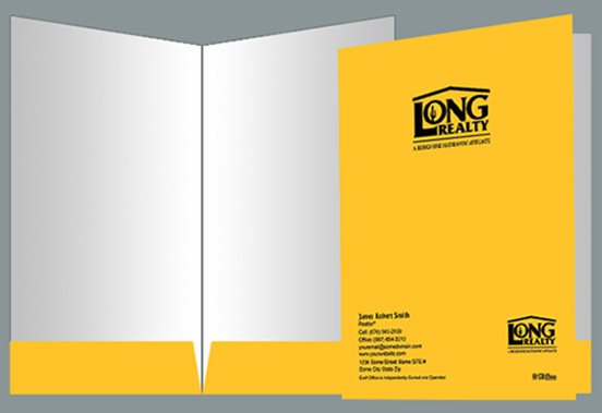 Long Realty Presentation Folders LRC-PF-031