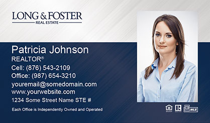 Long-and-Foster-Business-Card-Core-With-Full-Photo-TH62-P2-L1-D3-Blue-White-Others