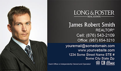 Long-and-Foster-Business-Card-Core-With-Full-Photo-TH78-P1-L3-D3-Black-Blue
