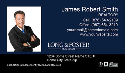 Long-and-Foster-Business-Card-Core-With-Medium-Photo-TH54-P1-L3-D3-Blue-Black