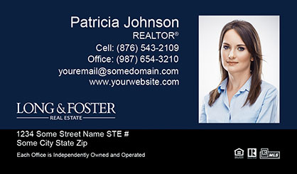 Long-and-Foster-Business-Card-Core-With-Medium-Photo-TH54-P2-L3-D3-Blue-Black