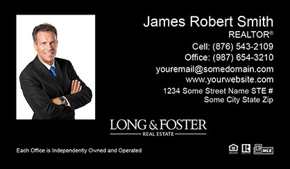 Long-and-Foster-Business-Card-Core-With-Medium-Photo-TH55-P1-L3-D3-Black