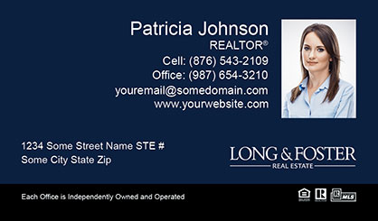 Long-and-Foster-Business-Card-Core-With-Small-Photo-TH54-P2-L3-D3-Blue-Black