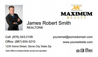 Maximum-Realty-Canada-Business-Card-Compact-With-Small-Photo-T2-TH23W-P1-L1-D1-White