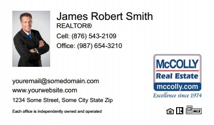 McColly Real Estate Business Cards MRE-BC-003