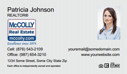 McColly Real Estate Business Card Labels MRE-BCL-005