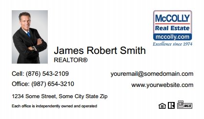 McColly Real Estate Business Cards MRE-BC-007