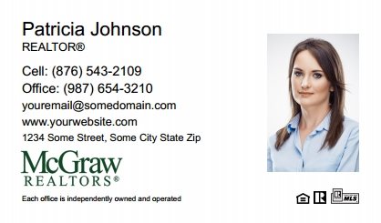 McGraw-Realtors-Business-Card-Compact-With-Medium-Photo-T1-TH07W-P2-L1-D1-White