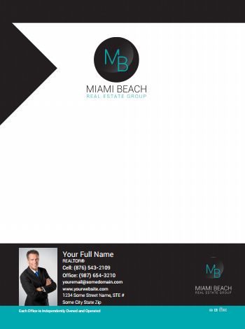 Miami Beach Real Estate Presentation Folder MB-PF-001