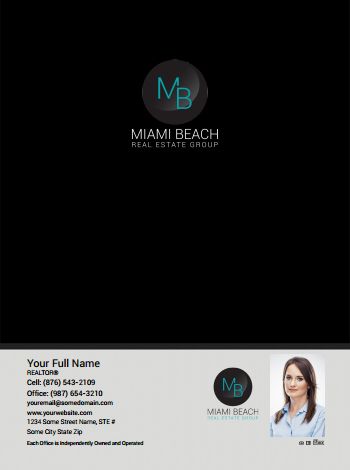 Miami Beach Real Estate Presentation Folder MB-PF-003