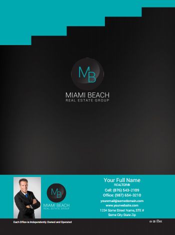 Miami Beach Real Estate Presentation Folder MB-PF-005