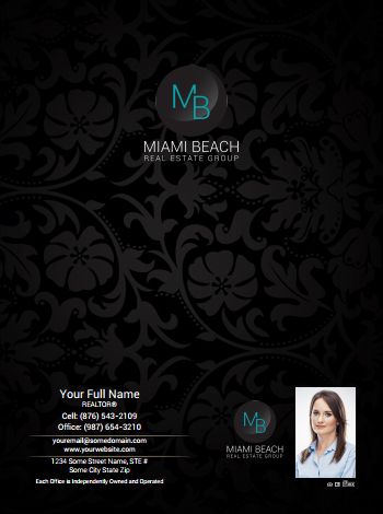 Miami Beach Real Estate Presentation Folder MB-PF-007