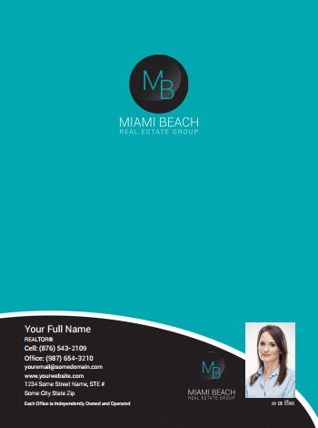 Miami Beach Real Estate Presentation Folder MB-PF-013