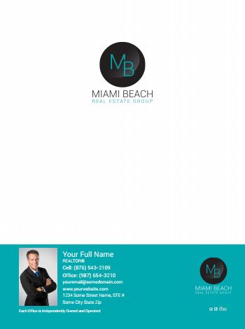 Miami Beach Real Estate Presentation Folder MB-PF-015