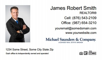 Michael-Saunders-Business-Card-Compact-With-Medium-Photo-T6-TH09W-P1-L1-D1-White