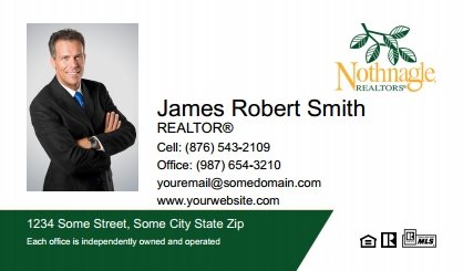 Nothnagle-Realtors-Business-Card-Compact-With-Medium-Photo-TH10C-P1-L1-D1-Green-White