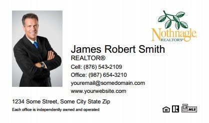 Nothnagle-Realtors-Business-Card-Compact-With-Medium-Photo-TH10W-P1-L1-D1-White