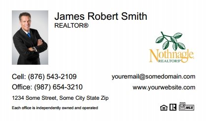 Nothnagle-Realtors-Business-Card-Compact-With-Small-Photo-TH25W-P1-L1-D1-White