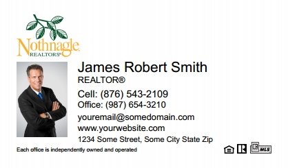 Nothnagle-Realtors-Business-Card-Compact-With-Small-Photo-TH28W-P1-L1-D1-White