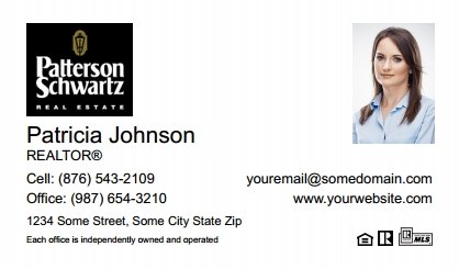 Patterson-Schwartz Business Cards PSA-BC-004