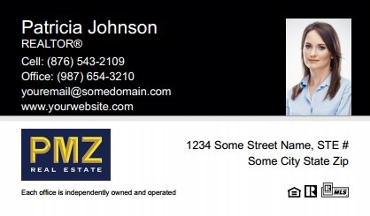 Pmz-Real-Estate-Business-Card-Compact-With-Small-Photo-T2-TH18BW-P2-L1-D1-Black-White-Others