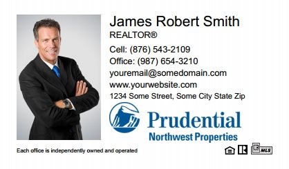 Prudential Real Estate Canada Business Card Labels PRUC-BCL-001