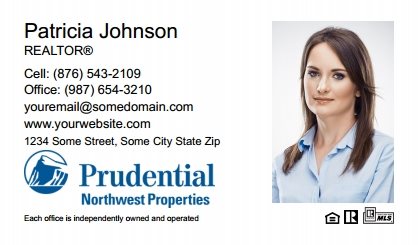 Prudential Real Estate Canada Business Card Labels PRUC-BCL-004