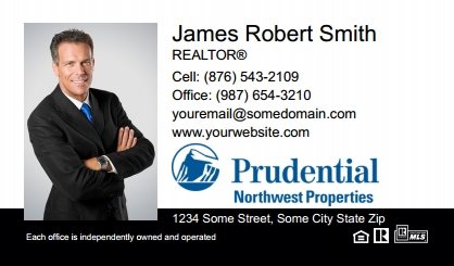 Prudential Real Estate Canada Business Card Labels PRUC-BCL-005