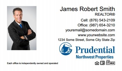 Prudential Real Estate Canada Business Card Labels PRUC-BCL-009