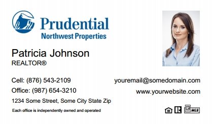 Prudential-Real-Estate-Canada-Business-Card-Compact-With-Small-Photo-T2-TH24W-P2-L1-D1-White