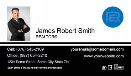RE-Professionals-Business-Card-Compact-With-Small-Photo-T4-TH23BW-P1-L1-D3-Black-White