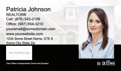 Real Estate Business Card Labels IRE-BCL-008