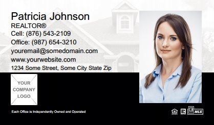 Real Estate Business Card Labels IRE-BCL-008