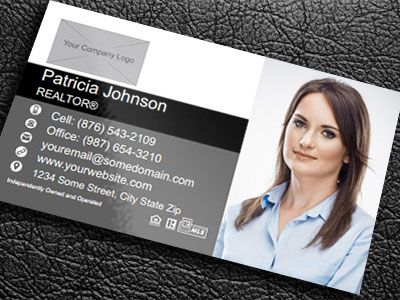 Real Estate Gloss Laminated Business Cards IRE-BCLAM-011