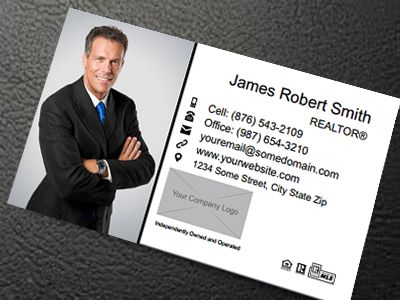 Real Estate Silk Laminated Business Cards IRE-BCSILK-001