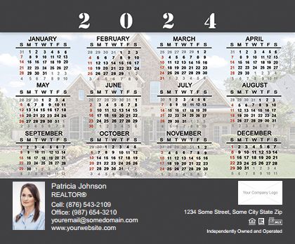 Real Estate Calendar Magnet 3.5X4 IRE-CALMAG3540-002
