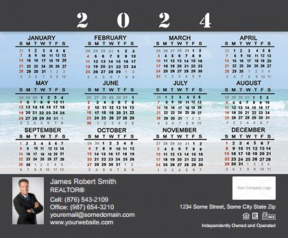 Real Estate Calendar Magnet 3.5X4 IRE-CALMAG3540-003