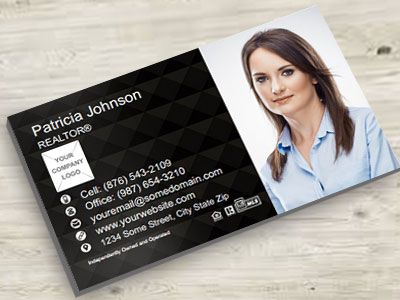 Real Estate Ultra Thick Business Cards IRE-BCUT-015