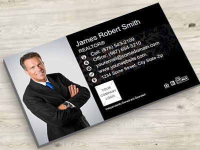 Real Estate Ultra Thick Business Cards IRE-BCUT-017