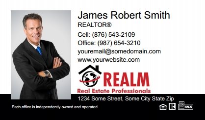 Realm Professionals Business Cards RP-BC-005