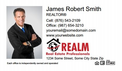 Realm Professionals Business Cards RP-BC-006