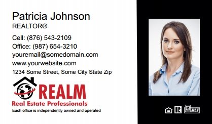 Realm-Professionals-Business-Card-Compact-With-Medium-Photo-T2-TH07BW-P2-L1-D3-Black-White
