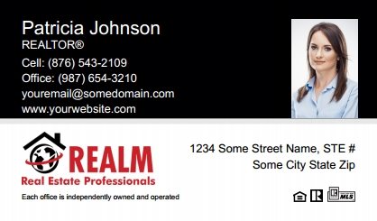 Realm-Professionals-Business-Card-Compact-With-Small-Photo-T2-TH18BW-P2-L1-D1-Black-White-Others