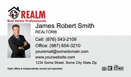 Realm-Professionals-Business-Card-Compact-With-Small-Photo-T2-TH19BW-P1-L1-D1-White-Others