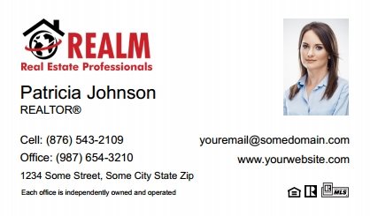 Realm-Professionals-Business-Card-Compact-With-Small-Photo-T2-TH24W-P2-L1-D1-White