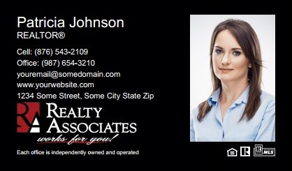 Realty Associates Business Cards RA-BC-007