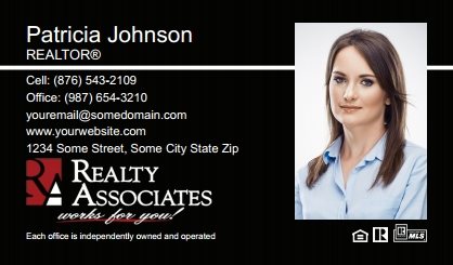 Realty Associates Business Card Magnets RA-BCM-008