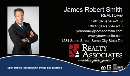 Realty-Associates-Business-Card-Compact-With-Medium-Photo-TH10C-P1-L3-D3-Black-Blue-White