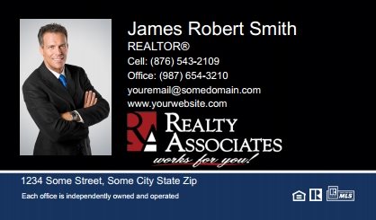 Realty-Associates-Business-Card-Compact-With-Medium-Photo-TH19C-P1-L3-D3-Blue-Black-White