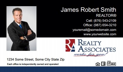 Realty-Associates-Business-Card-Compact-With-Medium-Photo-TH20C-P1-L1-D1-Blue-Black-White